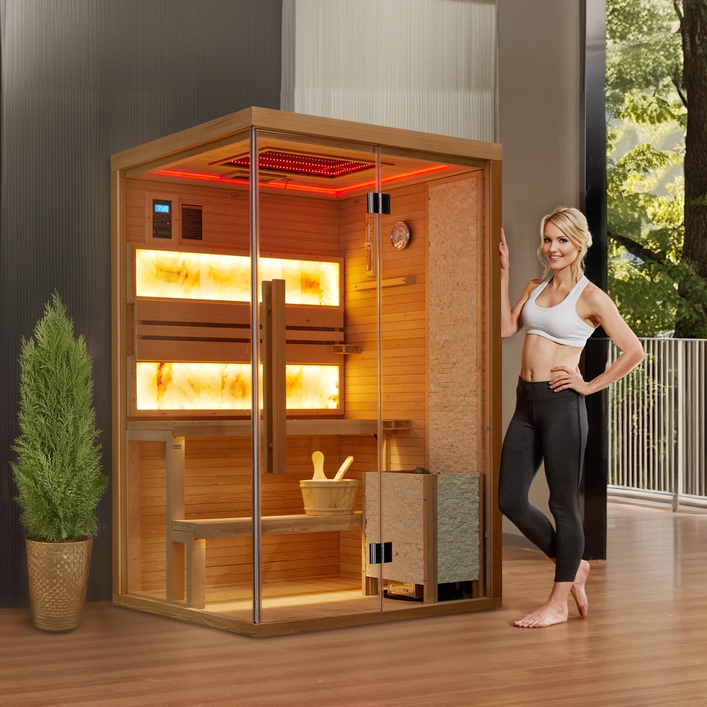 Traditional Sauna 2-3 Person