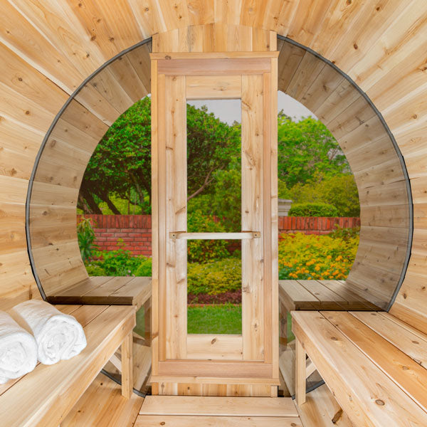 MP Barrel Sauna 4 person - With Heater