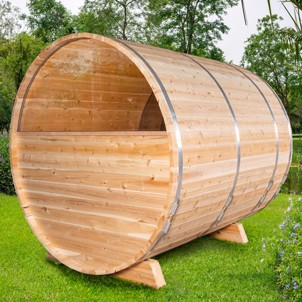 MP Barrel Sauna 4 person - With Heater