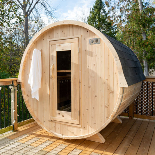 Harmony Barrel Sauna 4 person - With Heater