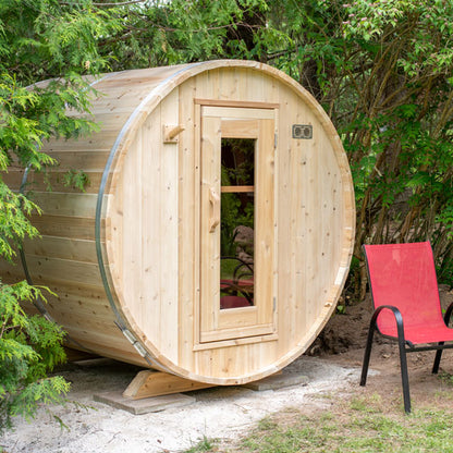 Harmony Barrel Sauna 4 person - With Heater