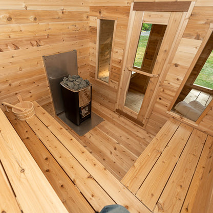 Georgian Cabin Sauna with Changeroom - With Heater