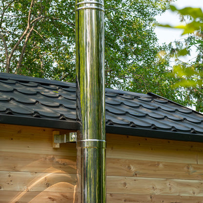 Georgian Cabin Sauna with Changeroom - With Heater