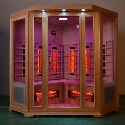 3-4 Person Infrared Sauna - SMT-042HB