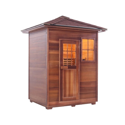 3 Person Infrared Outdoor Sauna - SMT-031OA